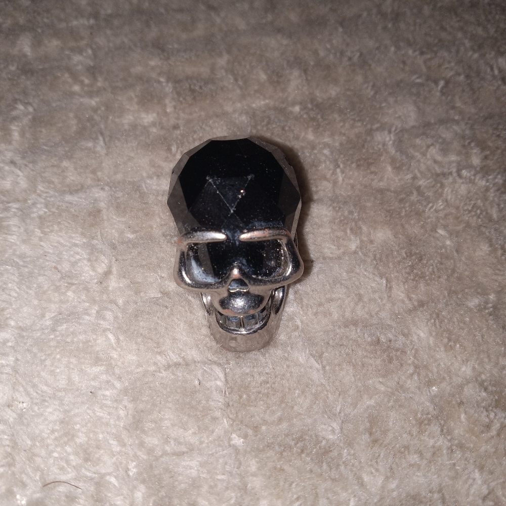 Savorski crystal skull head.